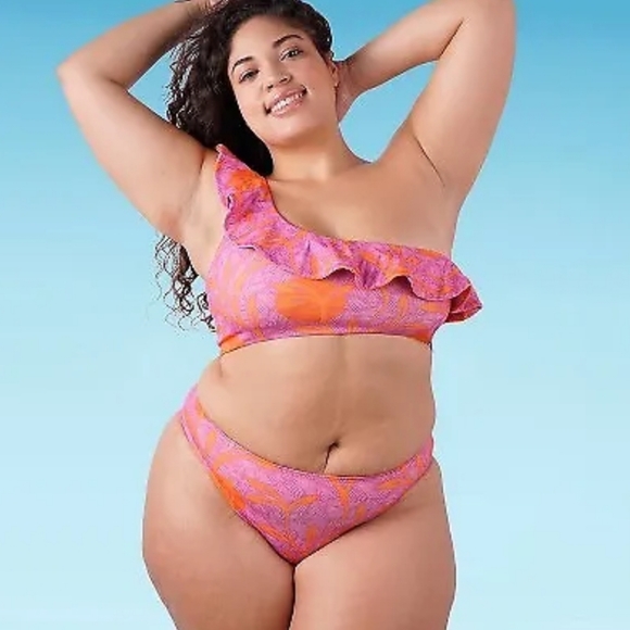 2PC Liberty & Justice Luxury Bikini Swimsuit Set, XXL - Picture 6 of 16